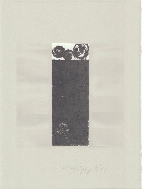 Joseph Beuys, Schwurhand, Scroll